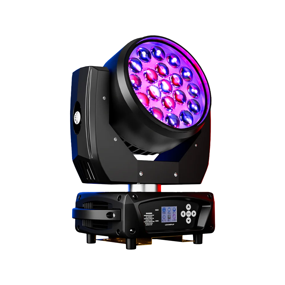 Shehds 19x15 from AURA DJ lighting package.