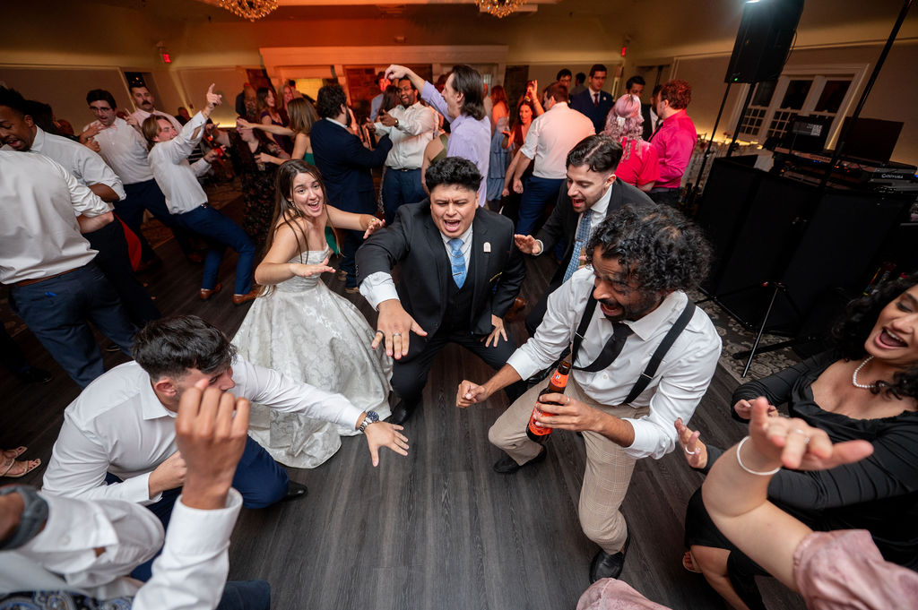 New Jersey Wedding DJ keeping the dance floor full.
