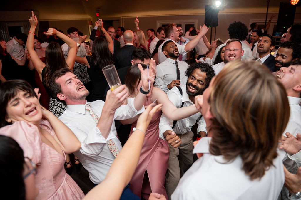 A New Jersey Wedding Reception open dance floor